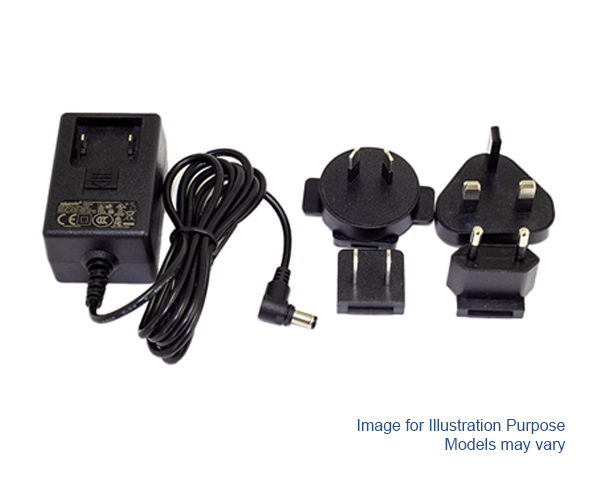 12W AC/DC External Adapter Interchangeable Power Supply (PSU)